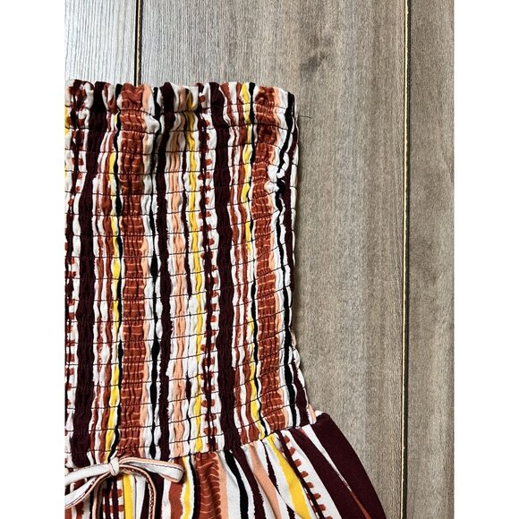 Rue 21 Shirred Halter Shorts Romper - Picture 3 of 10